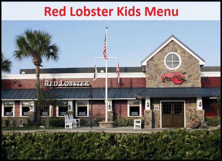 Red Lobster Kids Menu