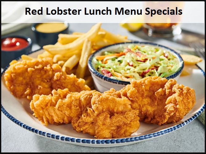 Red Lobster Lunch Menu Specials