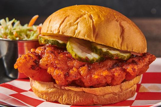 Red Lobster Nashville Hot Chicken Sandwich Lunch Menu Specials